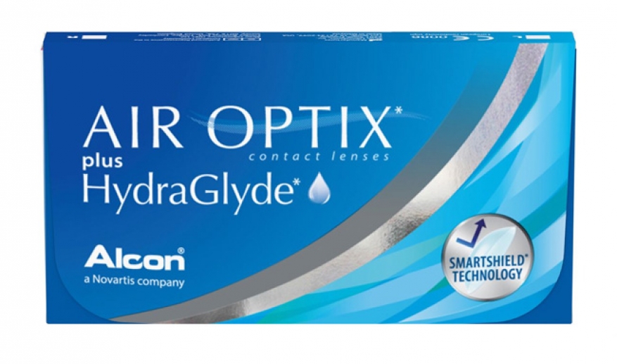 AIR OPTIX plus HYDRA GLYDE